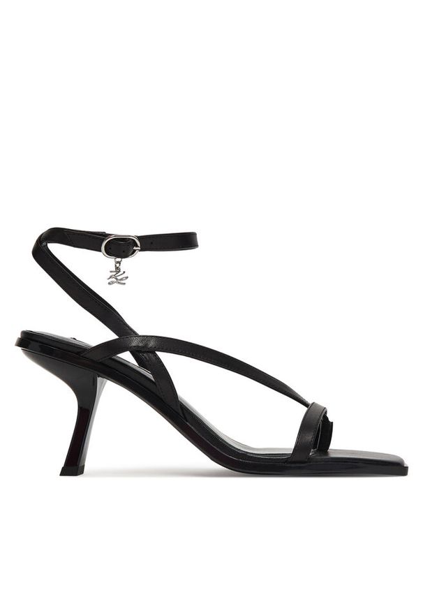 Karl Lagerfeld - Sandały KARL LAGERFELD. Kolor: czarny