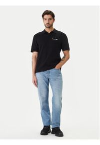 Jack & Jones Polo Norrebro 12297926 Czarny Relaxed Fit. Typ kołnierza: polo. Kolor: czarny. Materiał: bawełna #2