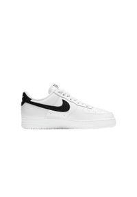 Buty Mężczyzna Nike Air Force 1 '07 biały. Okazja: na co dzień. Zapięcie: sznurówki. Kolor: biały. Materiał: syntetyk, materiał, guma. Szerokość cholewki: normalna. Model: Nike Air Force. Sport: turystyka piesza #1