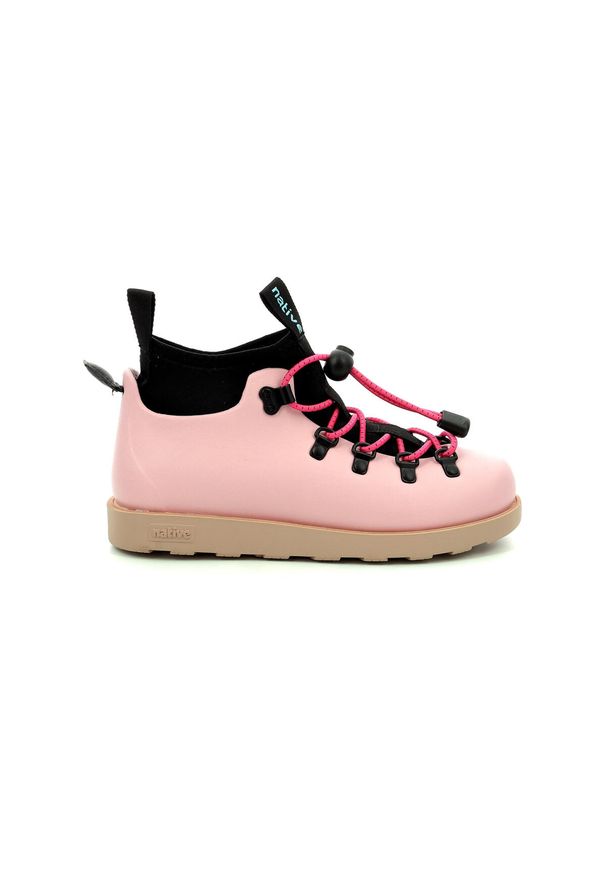 Native Shoes - Buty turystyczne dziecięce NATIVE FITZSIMMONS CITYLITE BLOOM. Kolor: różowy. Sport: turystyka piesza