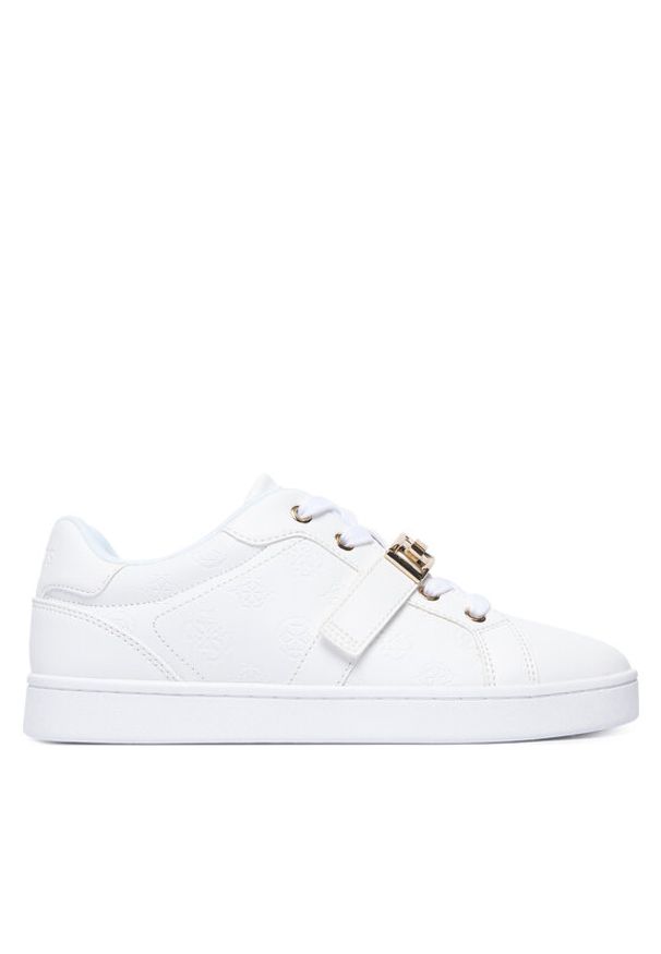 Guess Sneakersy FLTJAM FAL12 Biały. Kolor: biały. Materiał: skóra