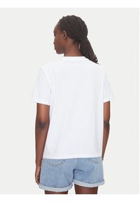 Calvin Klein Jeans T-Shirt Hero LV047B865G Biały Regular Fit. Kolor: biały. Materiał: bawełna #3