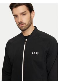 BOSS - Boss Bluza Samoo 50530732 Czarny Regular Fit. Kolor: czarny. Materiał: syntetyk