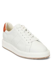 Lauren Ralph Lauren Sneakersy 802947678001 Biały. Kolor: biały. Materiał: skóra #4