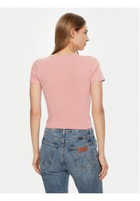 Guess T-Shirt W5RI59 J1314 Różowy Regular Fit. Kolor: różowy. Materiał: bawełna #3