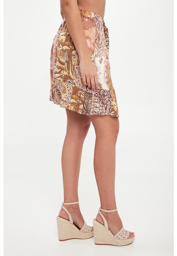 Liu Jo - Spódnico-szorty damskie ze wzorem paisley LIU JO. Wzór: paisley