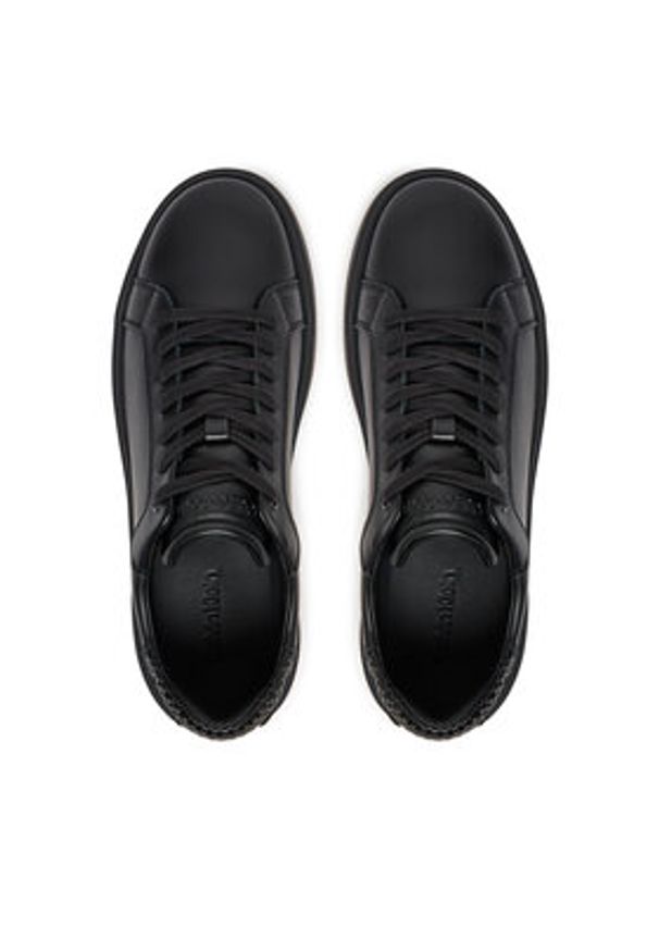 Calvin Klein Sneakersy HM0HM01659 Czarny. Kolor: czarny. Materiał: skóra