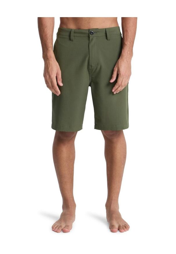 Quiksilver - Spodenki kąpielowe typu amphibian dla Mężczyzn UNION AMPH 20" Brązowy. Kolor: zielony. Materiał: elastan, poliester, materiał. Styl: sportowy