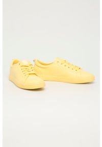 Big-Star - Big Star - Tenisówki. Nosek buta: okrągły. Zapięcie: sznurówki. Kolor: żółty. Materiał: guma #2