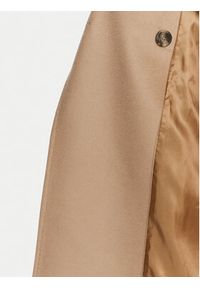 Weekend Max Mara Płaszcz wełniany Resina 2525016102 Beżowy Regular Fit. Kolor: beżowy. Materiał: wełna #6