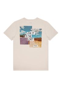 Wrangler - WRANGLER SS PHOTO TEE MĘSKI T-SHIRT KOSZULKA NADRUK RAINY DAY W7G4FKXGI 112131831. Wzór: nadruk #2