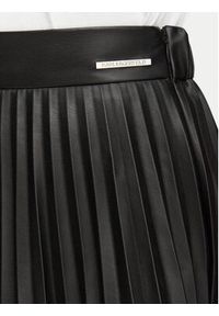 Karl Lagerfeld - KARL LAGERFELD Spódnica z imitacji skóry B3W12008 Czarny A-Line Fit. Kolor: czarny. Materiał: skóra #3