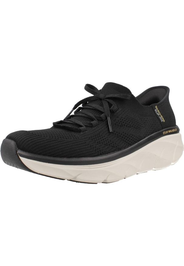 skechers - Buty Kobieta Skechers D´Lux Walker 2.0 czarny. Okazja: na co dzień. Kolor: czarny. Materiał: tkanina