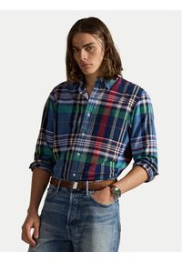 Polo Ralph Lauren Koszula 710968962006 Kolorowy Custom Fit. Typ kołnierza: polo. Materiał: bawełna. Wzór: kolorowy