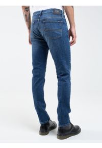 Big-Star - Spodnie jeans męskie Terry Slim 512. Kolor: niebieski. Styl: klasyczny #6