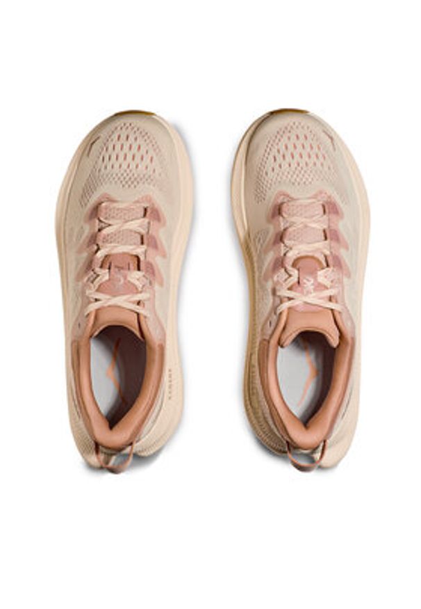 HOKA - Hoka Buty do biegania Kawana 2 1147913 Beżowy. Kolor: beżowy. Materiał: materiał