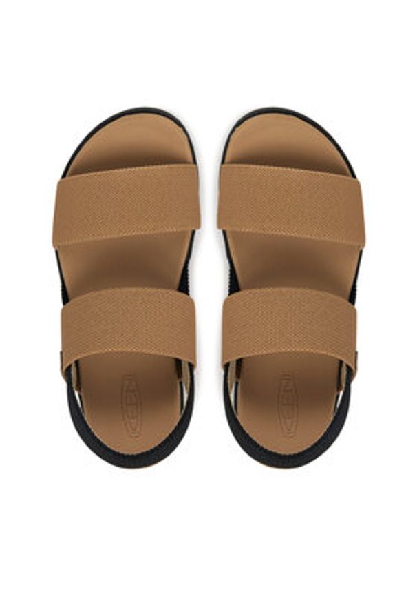 keen - Keen Sandały Elle Backstrap W 1030141 Beżowy. Kolor: beżowy. Materiał: materiał