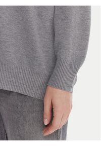 Kontatto Sweter 3M0815C Szary Relaxed Fit. Kolor: szary. Materiał: syntetyk #4