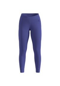 Spodnie Odlo BL BOTTOM long MERINO 260. Kolor: fioletowy. Sport: bieganie #1