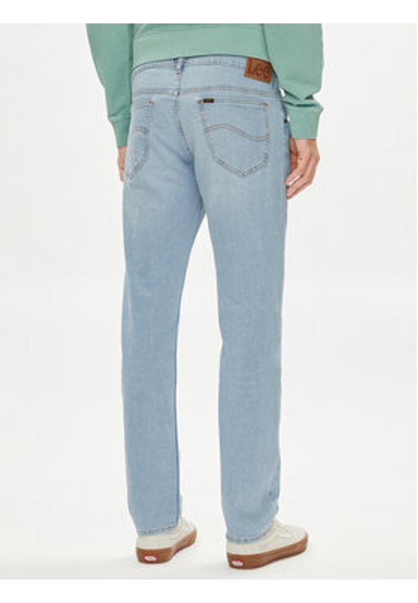 Lee Jeansy Rider 112349881 Niebieski Slim Fit. Kolor: niebieski