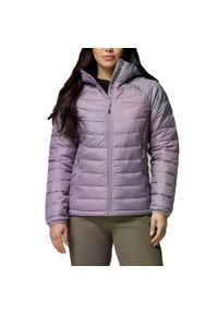 columbia - Kurtka COLUMBIA POWDER LITE II HOODED JACKET Fioletowy. Kolor: fioletowy. Materiał: syntetyk #1