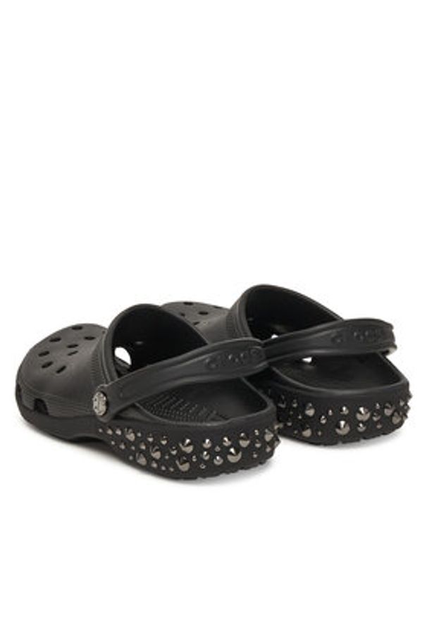 Crocs Klapki Classic Studded 211596 Czarny. Kolor: czarny
