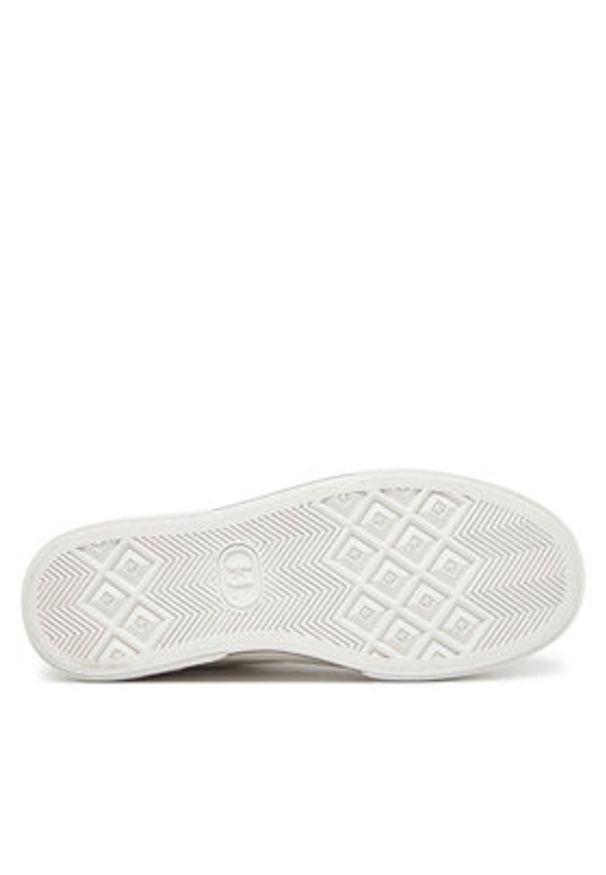 Karl Lagerfeld - KARL LAGERFELD Trampki KL60654T Biały. Kolor: biały. Materiał: materiał