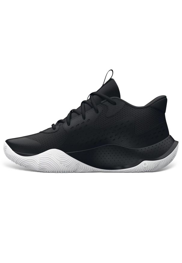 Buty do koszykówki Under Armour Jet '23. Kolor: czarny, wielokolorowy, żółty. Sport: koszykówka
