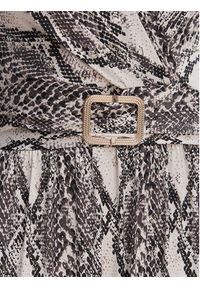 Morgan Sukienka letnia 261-RVIP Beżowy Slim Fit. Kolor: beżowy. Materiał: syntetyk. Sezon: lato #3