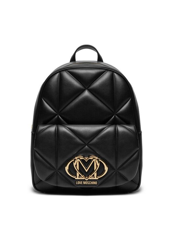 Love Moschino - Plecak LOVE MOSCHINO. Kolor: czarny