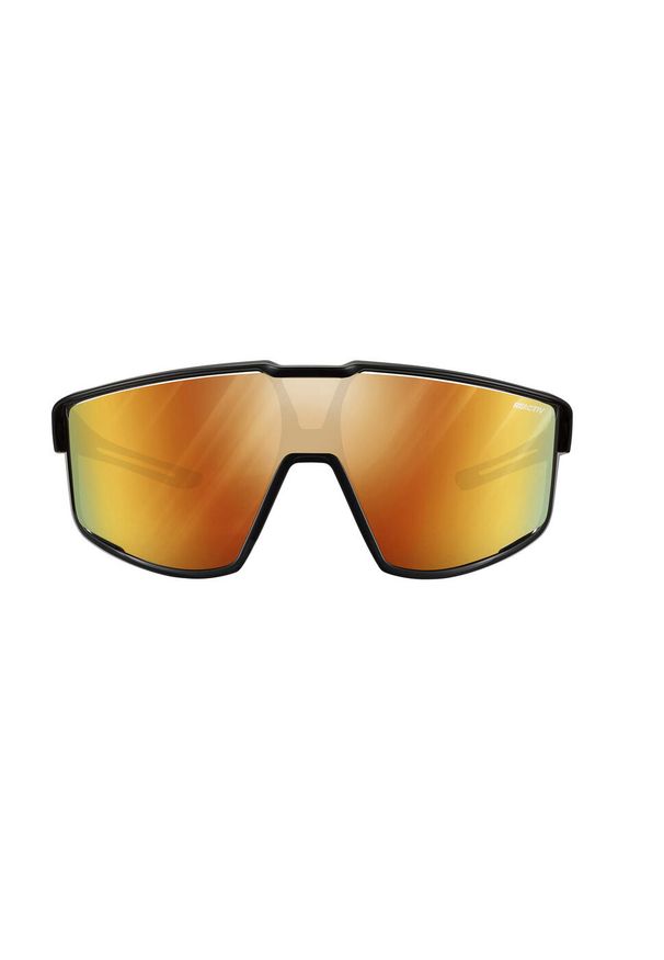 Okulary rowerowe JULBO FURY - czarny | Reactiv Light Amplifier Cat 1-3. Kolor: czerwony, wielokolorowy, czarny. Sport: turystyka piesza