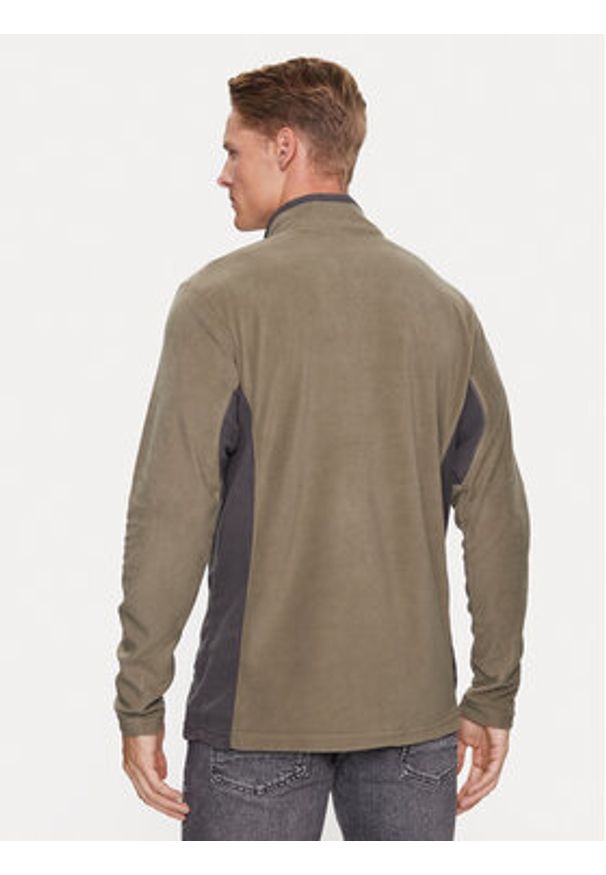 columbia - Columbia Polar Klamath Range™ II Half Zip Zielony Regular Fit. Kolor: zielony. Materiał: syntetyk
