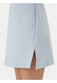 Calvin Klein Jeans Sukienka codzienna Interlock Mock LV047F260G Niebieski Slim Fit. Okazja: na co dzień. Kolor: niebieski. Materiał: syntetyk. Typ sukienki: proste. Styl: casual #2