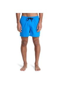 Quiksilver - Szorty kąpielowe dla Mężczyzn EVERYDAY SOLID VOLLEY 15" Niebieski. Kolor: niebieski. Materiał: poliester, materiał. Styl: sportowy