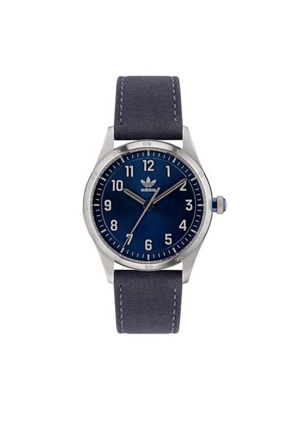 adidas Originals Zegarek Code Four Watch AOSY23038 Srebrny. Kolor: srebrny. Materiał: syntetyk