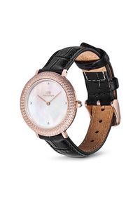 Daniel Wellington Zegarek Crystalline Bezel 32 DW00100827 Różowe złoto. Kolor: wielokolorowy, różowy, złoty. Materiał: skóra #5