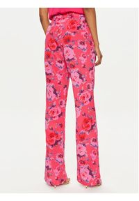Morgan Spodnie materiałowe 241-POLIN.F Różowy Straight Leg. Kolor: różowy. Materiał: syntetyk #3