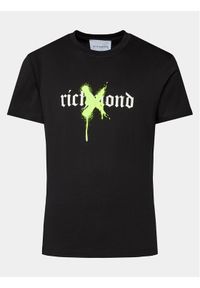 Richmond X T-Shirt Ulsoy UMP24052TS Czarny Regular Fit. Kolor: czarny. Materiał: bawełna #1