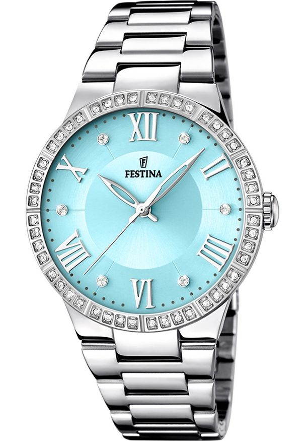 Zegarek Festina Zegarek damski Festina F16719-4 srebrny. Kolor: srebrny