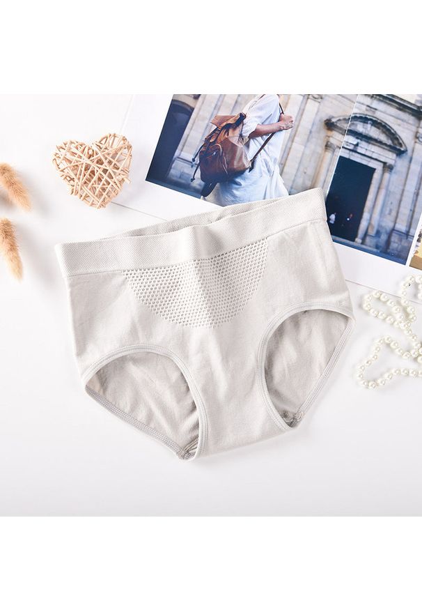 Intica - Figi modelujące sylwetkę z przewiewnego materiału Neculita. Kolor: szary. Materiał: materiał