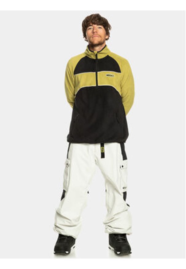 Quiksilver Polar Powder Chaser H Otlr EQYFT04782 Czarny Regular Fit. Kolor: czarny. Materiał: syntetyk