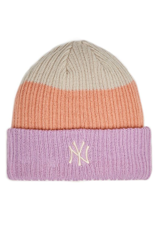 New Era Czapka Wmns Stripe Nyy 60364192 Różowy. Kolor: różowy. Materiał: akryl, materiał