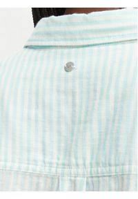 Roxy Koszula Morning Shine Stripe ERJWT03747 Niebieski jasny Loose Fit. Kolor: niebieski. Materiał: bawełna #4