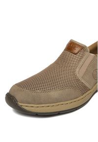 Rieker Półbuty CEO-14363-64 Beżowy. Kolor: beżowy. Materiał: materiał #7