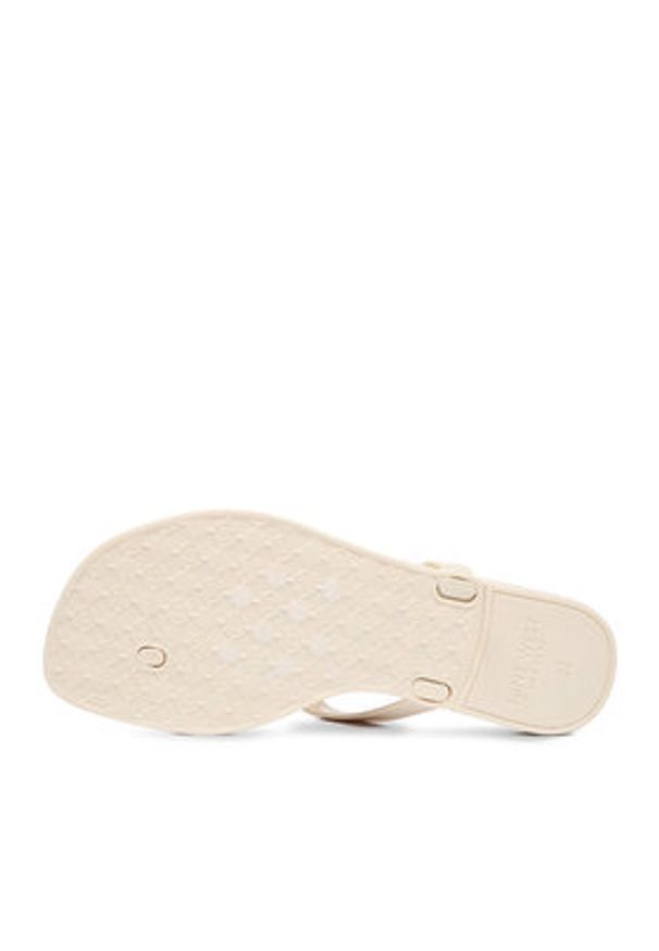 Nine West Japonki CEO-CT0906-1 Écru. Kolor: kremowy. Materiał: syntetyk