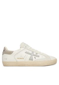 Sneakersy Premiata. Kolor: kremowy #1