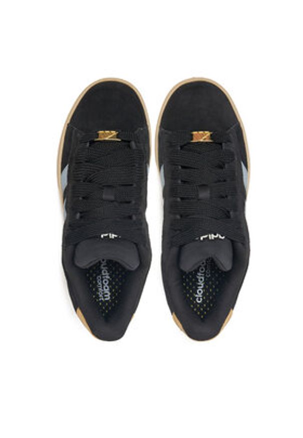 Adidas - adidas Sneakersy Grand Court Alpha 00s JH8671 Czarny. Kolor: czarny. Materiał: skóra, zamsz