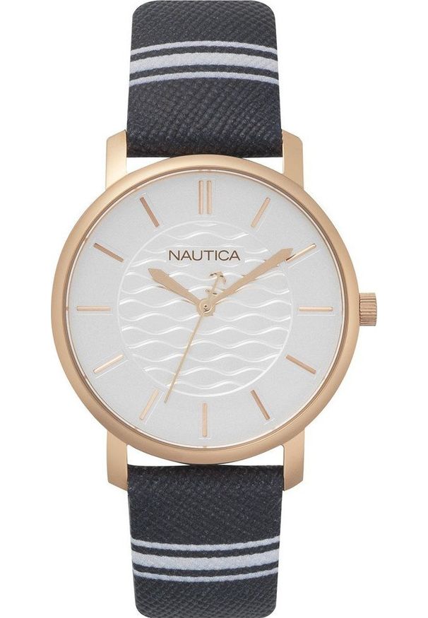 Zegarek Nautica Zegarek damski Nautica NAPCGS005 szary. Kolor: szary