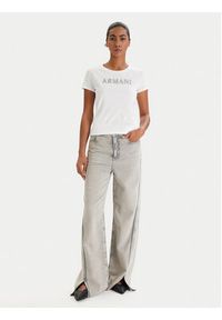 Armani Exchange T-Shirt XW002106 AF10356 U0002 Biały Slim Fit. Kolor: biały. Materiał: bawełna #5