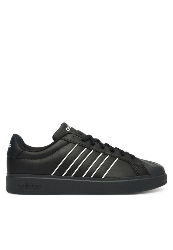 Adidas - adidas Sneakersy IH4281 Czarny. Kolor: czarny. Materiał: skóra